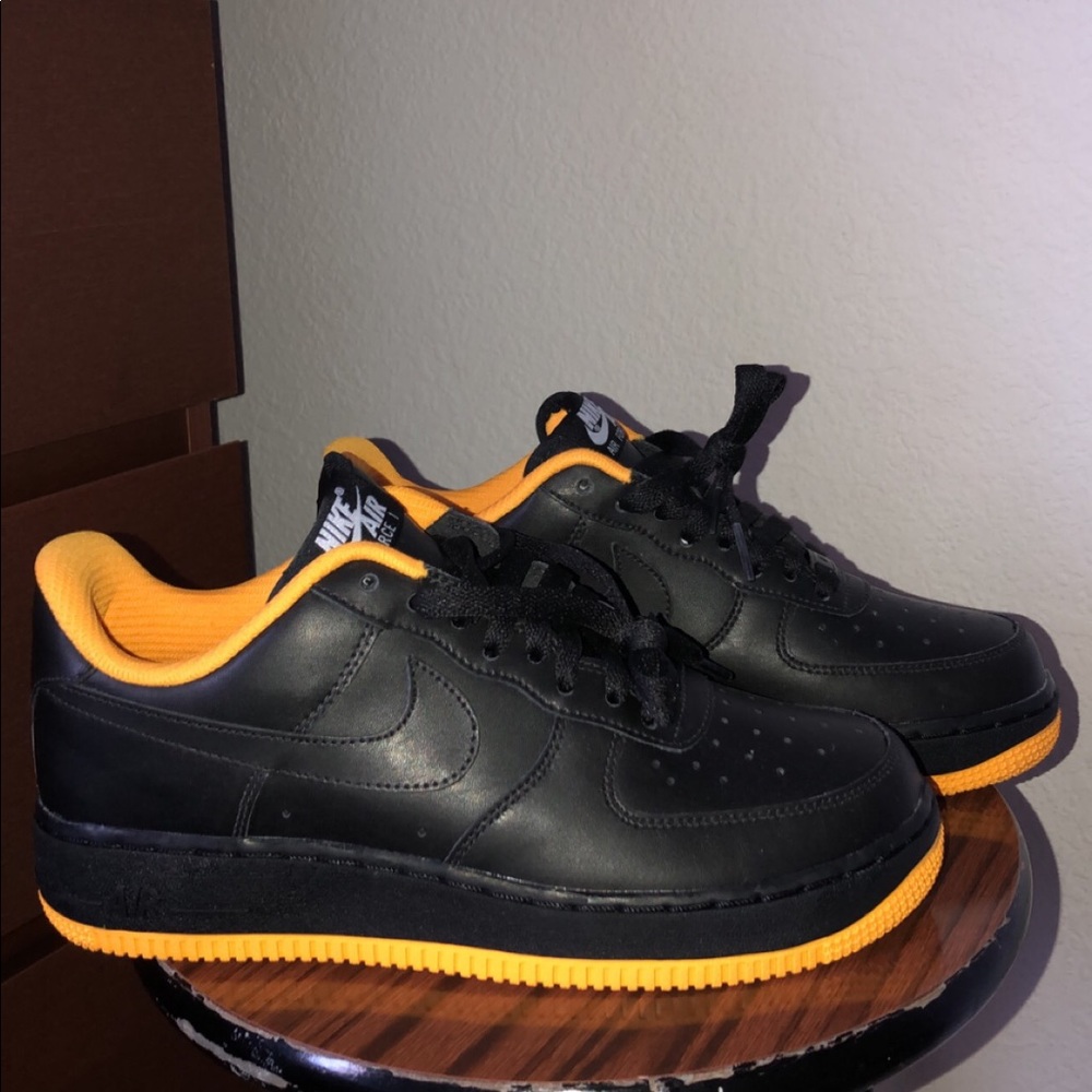 Nike Air Force 1 Low Black Yellow